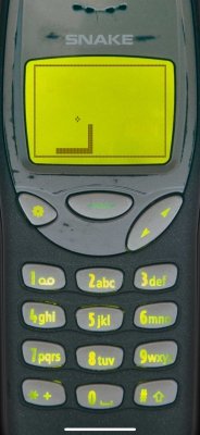 Snake '97: retro mobile phone game in action (#2)