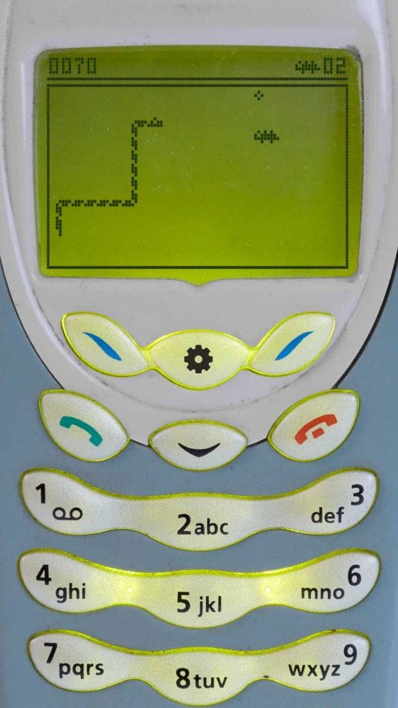 Snake 2 in the 3410 mode of Snake '97
